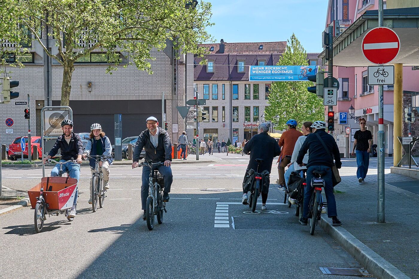 Mühlenstraße Fahrradstraße Ettlingen