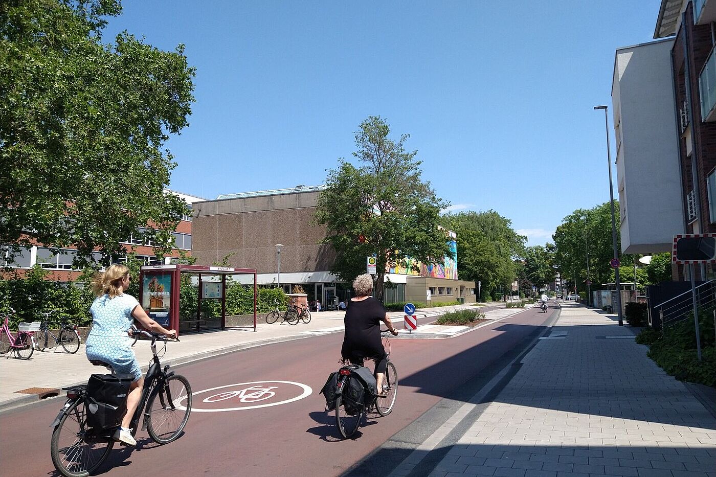 Bohlweg Radweg Münster